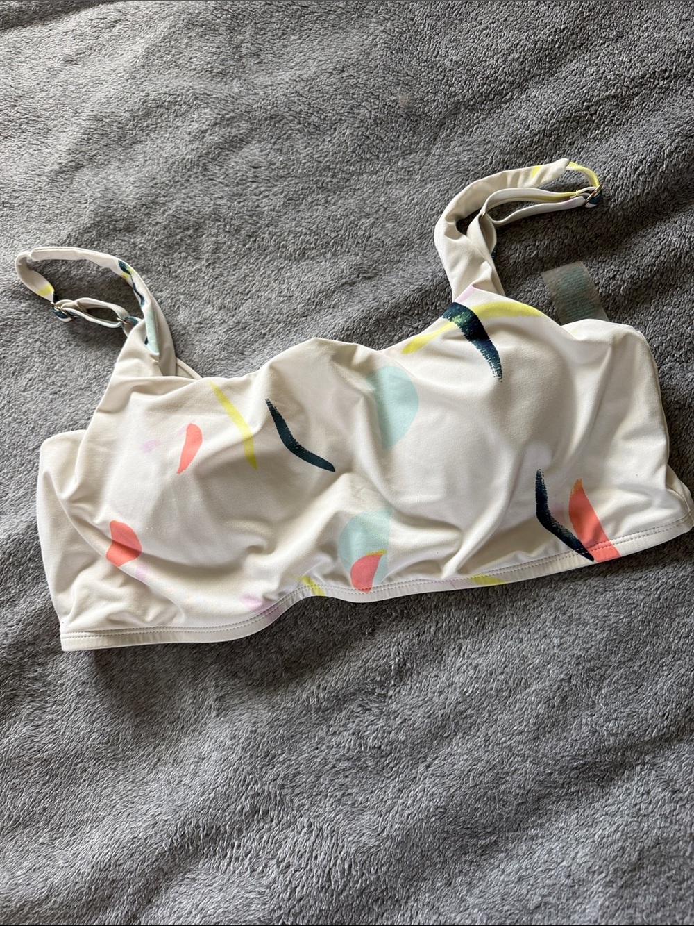 Carve Designs Amelia Multicolor Print Swim Top